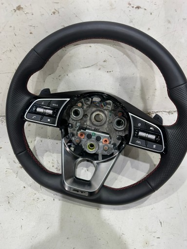 KIEROWNICA SKÓRA MULTIFUNKCJA ŁOPATKI KIA CEED III GT 2023
