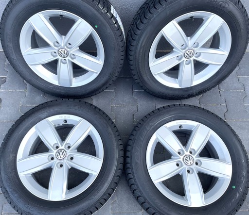 VW POLO KOŁA ZIMOWE 185/65R15 ORYGINALNE NOWE