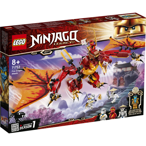LEGO NINJAGO 71753 - ATAK SMOKA OGNIA