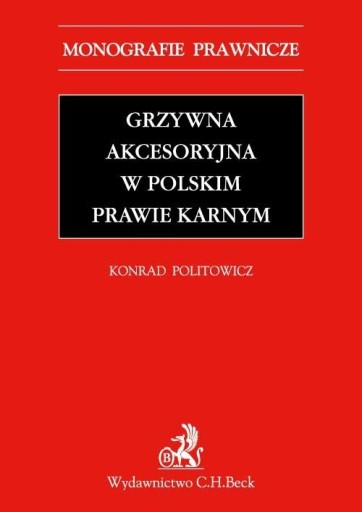 Grzywna akcesoryjna w polskim prawie... - ebook