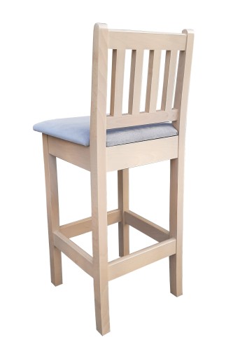 hoker drewniany H11 krzesła hokery 60cm sonoma