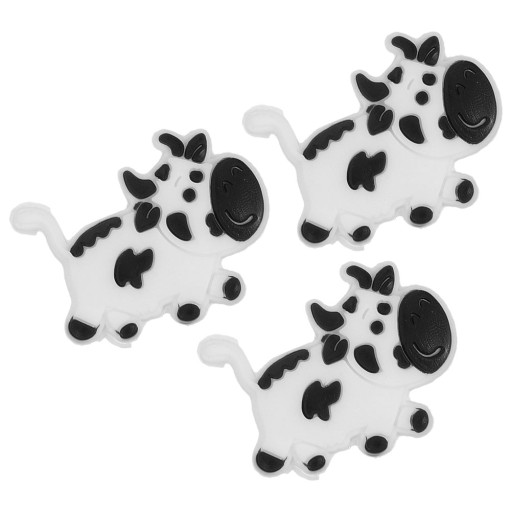 3PCS COW SHAPE RACKET DAMPENER MINI TENNIS