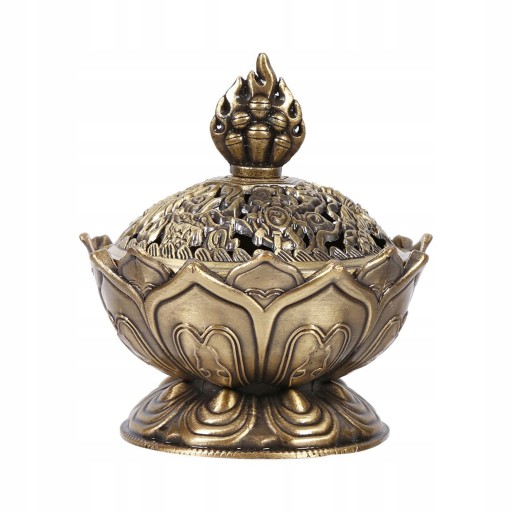Podstawka pod kadzidełka metal 7 x 7 cm