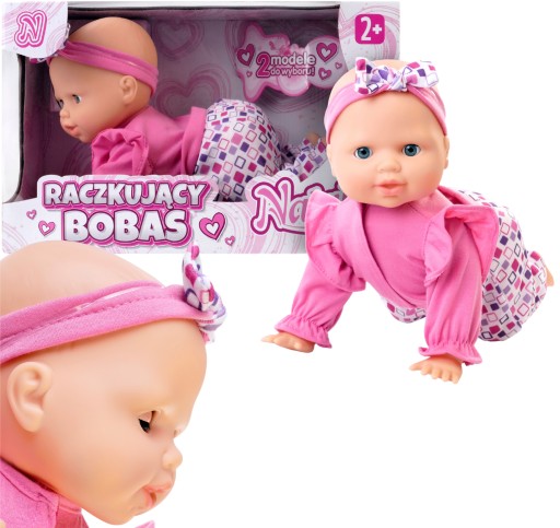 NATALIA LALKA bobas RACZKUJĄCY RACZKUJE GAWORZY 32cm