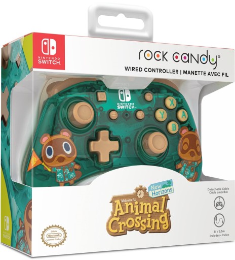 PDP SWITCH Rock Candy Mini Pad kab ANIMAL CROSSING