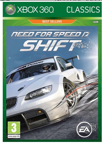 NEED FOR SPEED SHIFT XBOX360 PL PO POLSKU NFS SHIFT PL X360