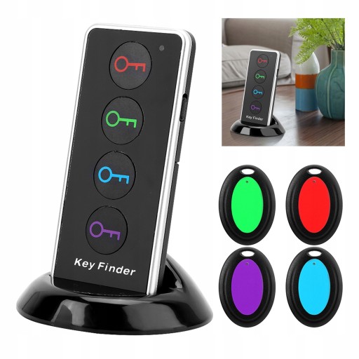 4 in 1 wireless radio key finder