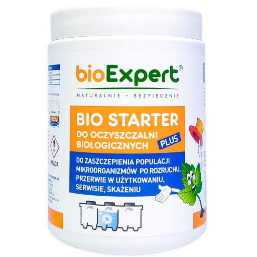 bioSTARTER Plus 400g - Zdrowy Rozruch Oczyszczalni