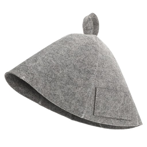 CZAPKA PRYSZNICOWA filcowa czapka do użytku domowego filcowa czapka do saun