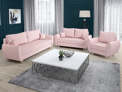 Zestaw wypoczynkowy 3+2+1 ALEX kanapa sofa fotel