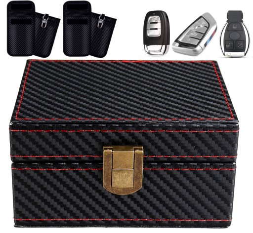 Pudełko na kluczyk Keyless Klatka Faradaya +2 ETUI