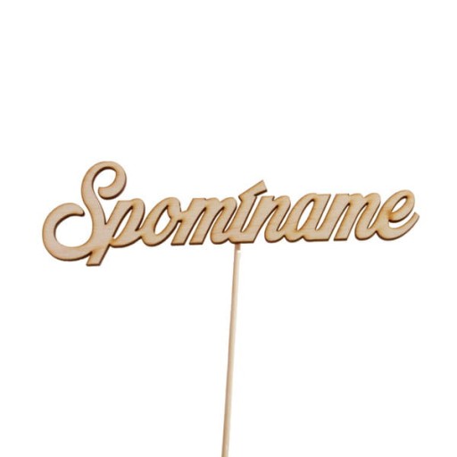 5 szt. topper pik napis SPOMINAME