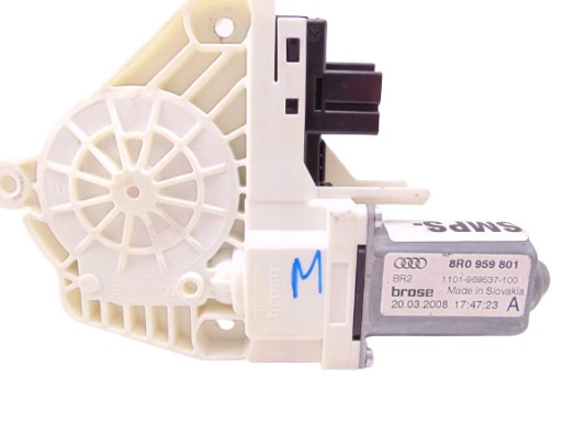 8R0959801 SILNICZEK PODNOŚNIK SZYBY AUDI Q5 8R LP