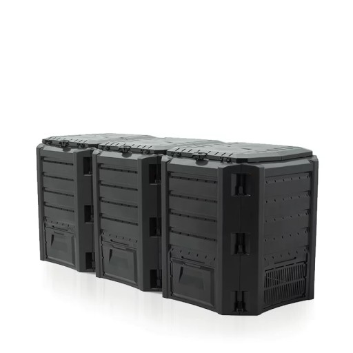 KOMPOSTOWNIK MODULE COMPOGREEN 1200 L CZARNY IKSM1200C PROSPERPLAST