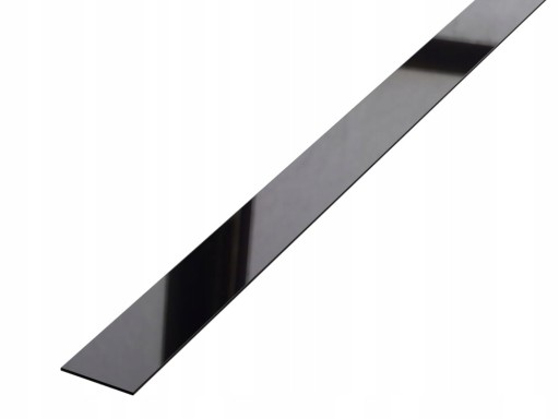Listwa dekoracyjna I 2,8cm x 270cm Czarny Połysk
