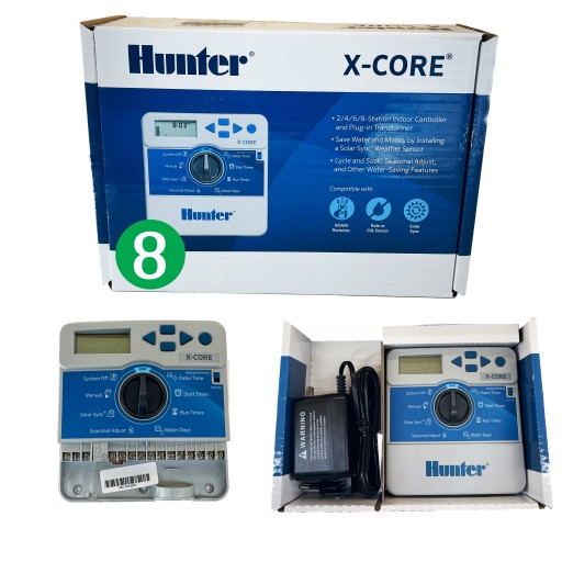STEROWNIK WEWNĘTRZNY DO SYSTEMÓW NAWADNIANIA X-CORE XC-801 HUNTER 8 SEKCJI