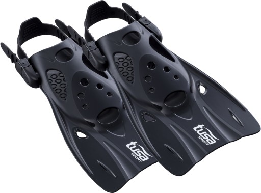 TUSA PŁETWY PASKOWE UF0103 REGULOWANE L 42-49 BLK