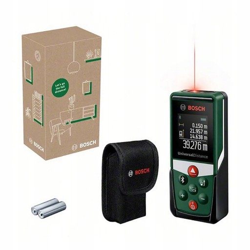 Dalmierz laserowy MIERNIK odległości do 50m BOSCH Bluetooth APLIKACJA