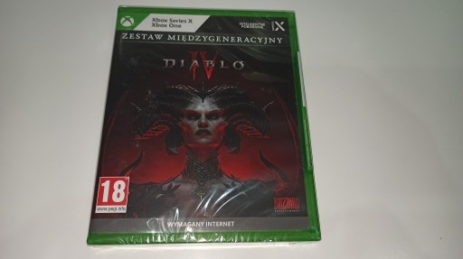 DIABLO IV PL mówią po polsku , polska okładka HIT nowa! polska okładka