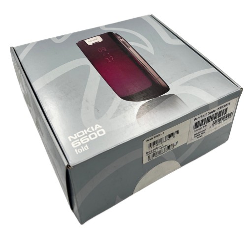 TELEFON NOKIA 6600 FOLD NOWA KOMPLET UNIKAT
