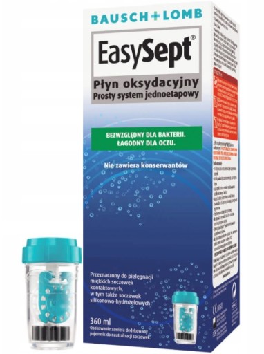 PŁYN OKSYDACYJNY DO SOCZEWEK EASY SEPT 360 ml +poj
