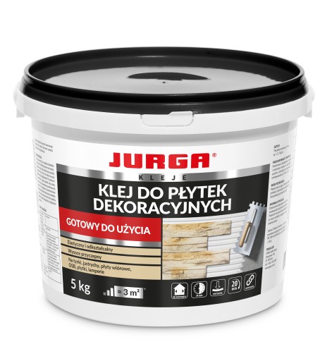 KLEJ DO PŁYTEK GIPSOWYCH GOTOWY DO UŻYCIA JURGA