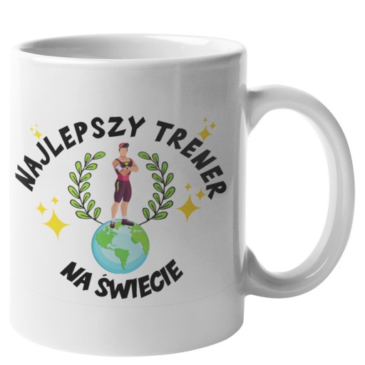 Kubek trener pomysł prezent trenera chłopaka brata