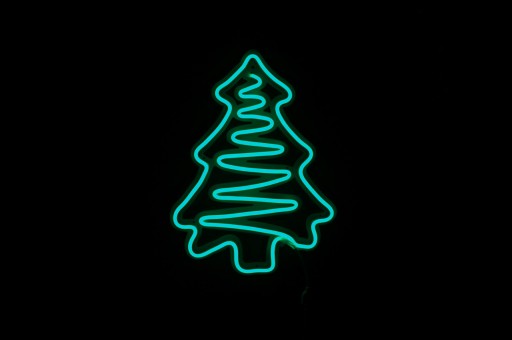 NCHOINKA NEON LED CHOINKA 2D DLA KOCIARZY 67X44CM