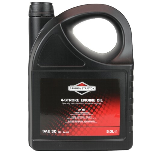 BRIGGS STRATTON 4T SAE30 5L olej do kosiarki spali