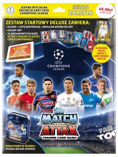 Champions League Zestaw Startowy Deluxe Z Puszką