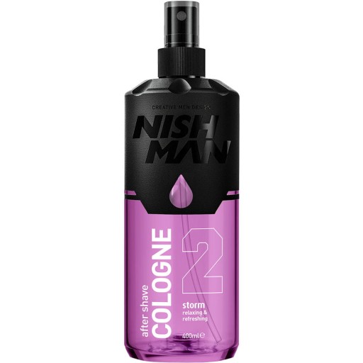 Woda po goleniu Nishman After Shave Cologne Storm No.2 400ml