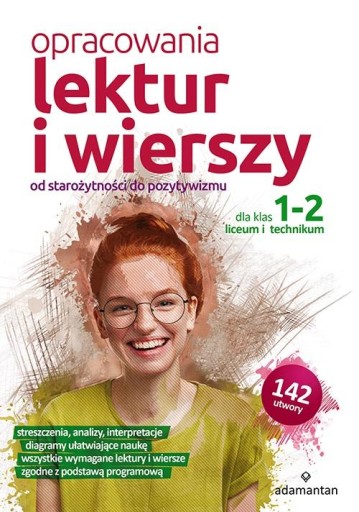 OPRACOWANIA LEKTUR I WIERSZY DLA KLAS 1-2 LO OPRACOWANIE ZBIOROWE