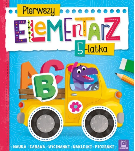 Pierwszy elementarz 5-latka z naklejkami 2022