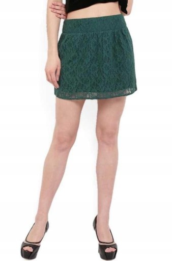 A0270 MANGO__MO1 MINI SPÓDNICA KORONKA__S
