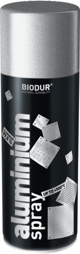 FARBA ALUMINIUM SPRAY TRUDNOŚCIERALNE +500°C