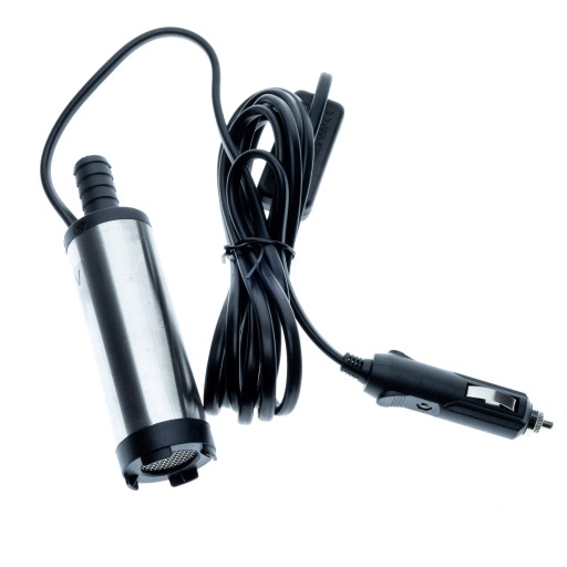 POMPA DO PALIWA ZANURZENIOWA WYDAJNA 12L/MIN WĄŻ 3,5M 12V 230V KLEMY 38MM