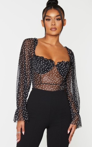 PRETTYLITTLETHING BODY W GROSZKI R.38 C505103