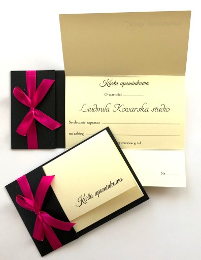 BONY UPOMINKOWE voucher BON karta podarunkowa +KOP