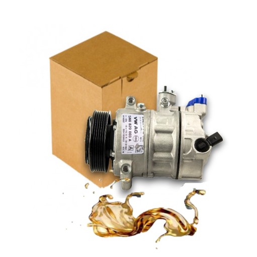 Kompresor Sprężarka klimatyzacji 5N0820803A VW AUDI SKODA SEAT