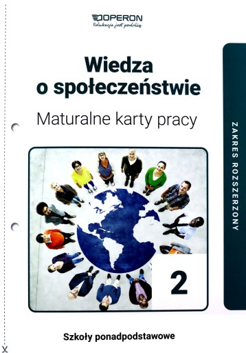 WOS LO 2 MATURALNE KARTY PRACY ZAKRES ROZSZERZONY - Artur Derdziak KSIĄŻKA