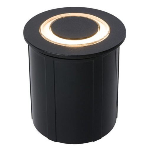 Lampa najazdowa zewnętrzna na podjazd i ściany CIRCLET LED | czarny