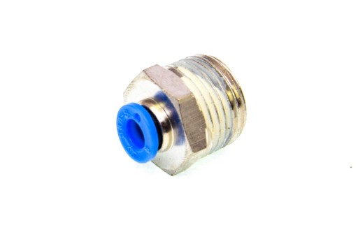 ZŁĄCZKA PROSTA WTYKOWA WĄŻ 6MM GWINT 1/2 SPC06-04