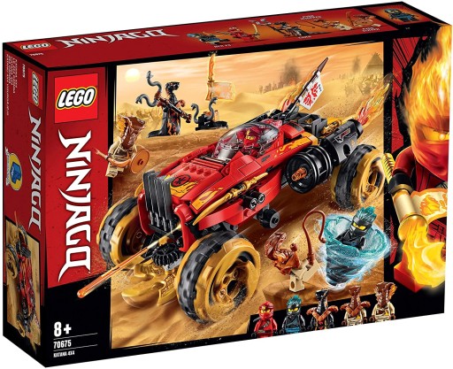 LEGO NINJAGO 70675 Katana 4x4 Kai Nya Pyro Char