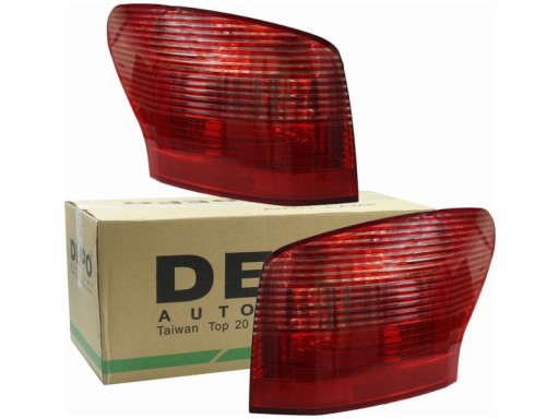 LAMPY TYŁ PEUGEOT 407 04-10