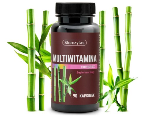 Skoczylas MULTIWITAMINA +krzem, bor, jod z bambusa