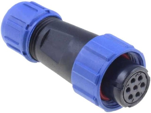 SPP1310-7GW Gniazdo 7pin na kabel 4-6.5mm IP68