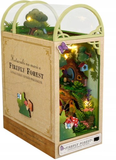 DIY Book Nook Miniatures Shelf Insert Building Kit