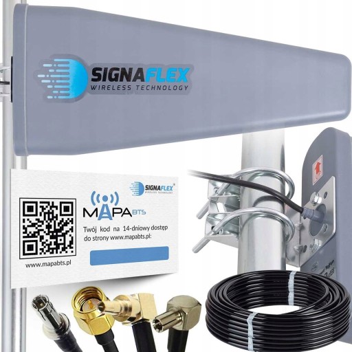 MOCNA ANTENA DO ROUTERA 3G GSM 4G LTE 5G 15m