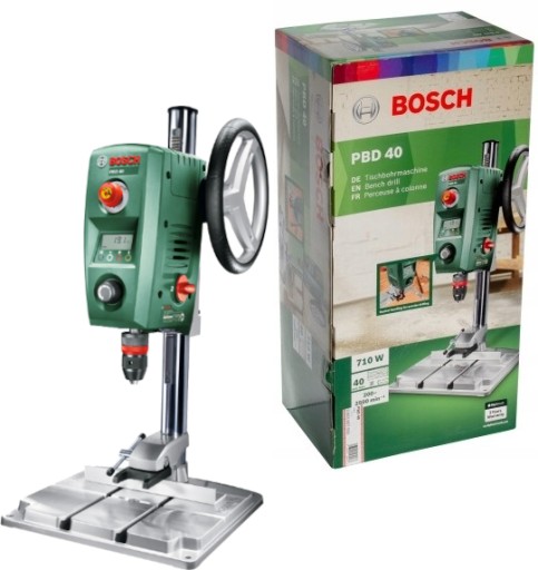 WIERTARKA STOŁOWA BOSCH PBD 40 DWUBIEGOWA 710W