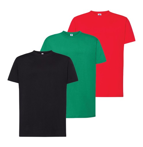 50 x T-Shirt męski premium TWÓJ NADRUK 1 kolor